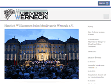 Tablet Screenshot of mv-werneck.de